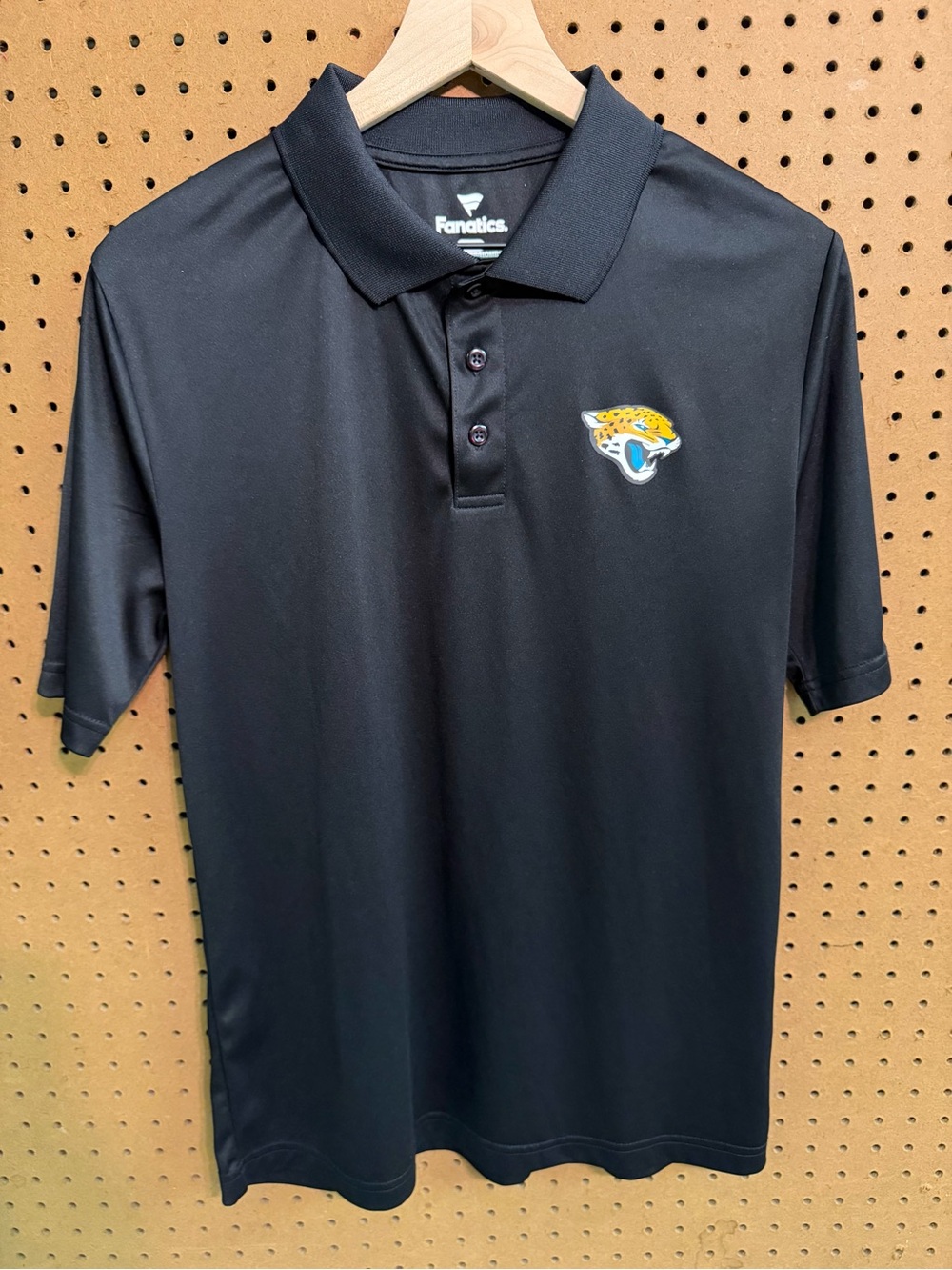 Jacksonville Jaguars Fanatics Polo Shirt Black Men's M